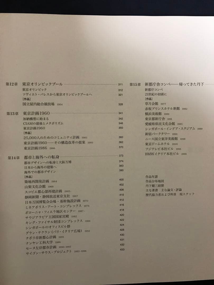 『丹下健三　KENZO TANGE 』丹下健三・藤森照信著’02年　限定2500