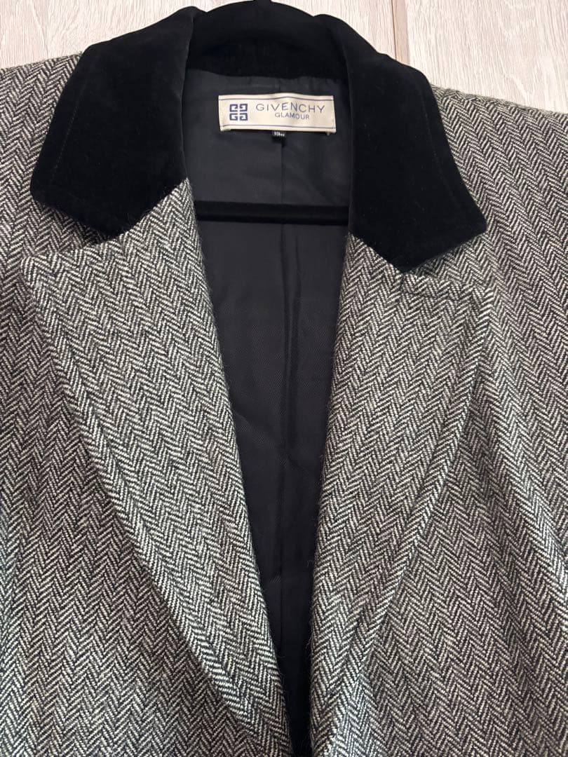 ジバンシー ビンテージ　ロングコート　コート　ダブルブレストコート