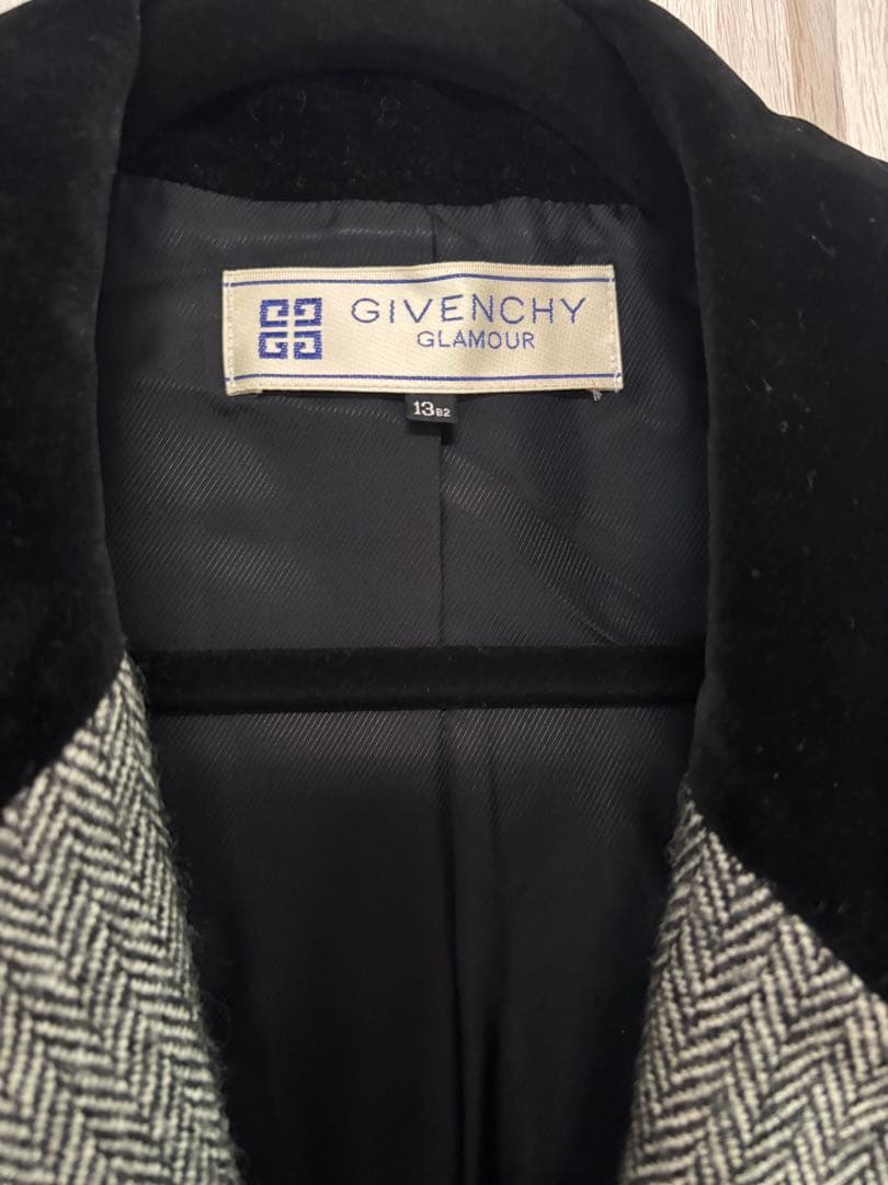 ジバンシー ビンテージ　ロングコート　コート　ダブルブレストコート