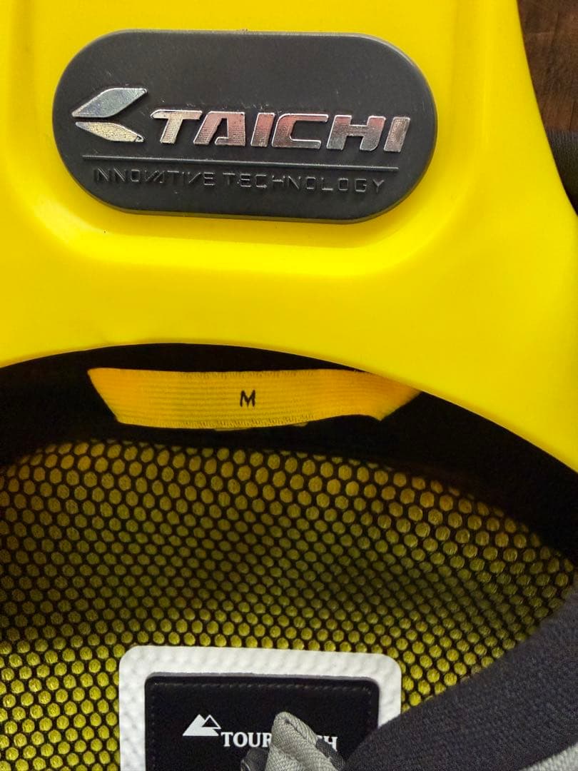 r*3様 ツアラテック　バイクジャケットとインナー　グレー/イエロー