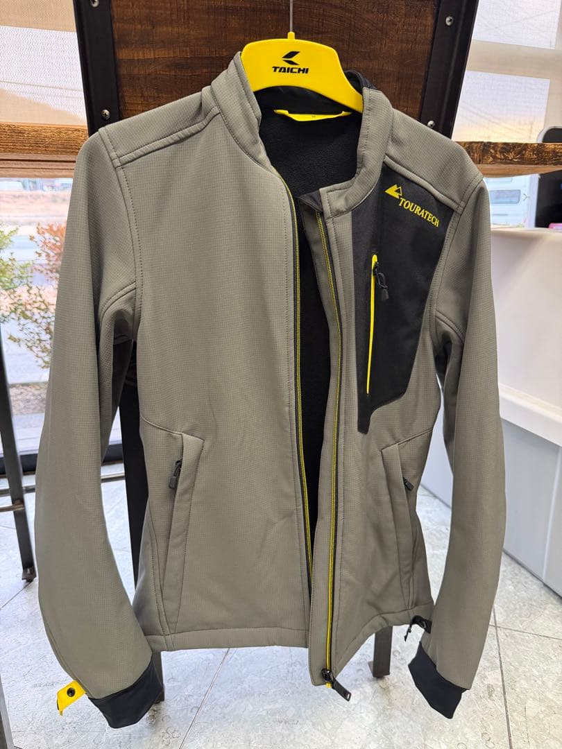 r*3様 ツアラテック　バイクジャケットとインナー　グレー/イエロー