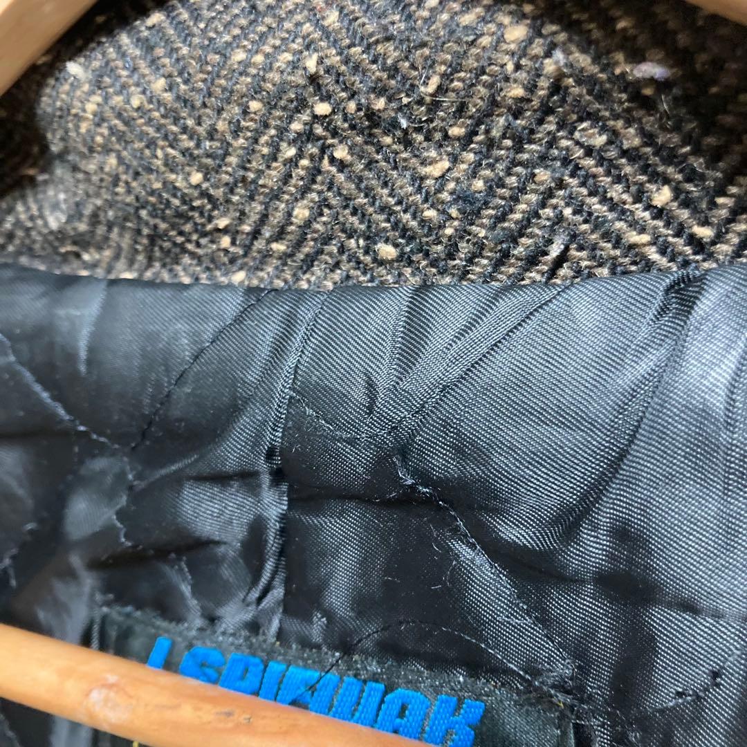 タ*リ様 80s SPIEWAK USA製 キルティングピーコート 実寸 XL