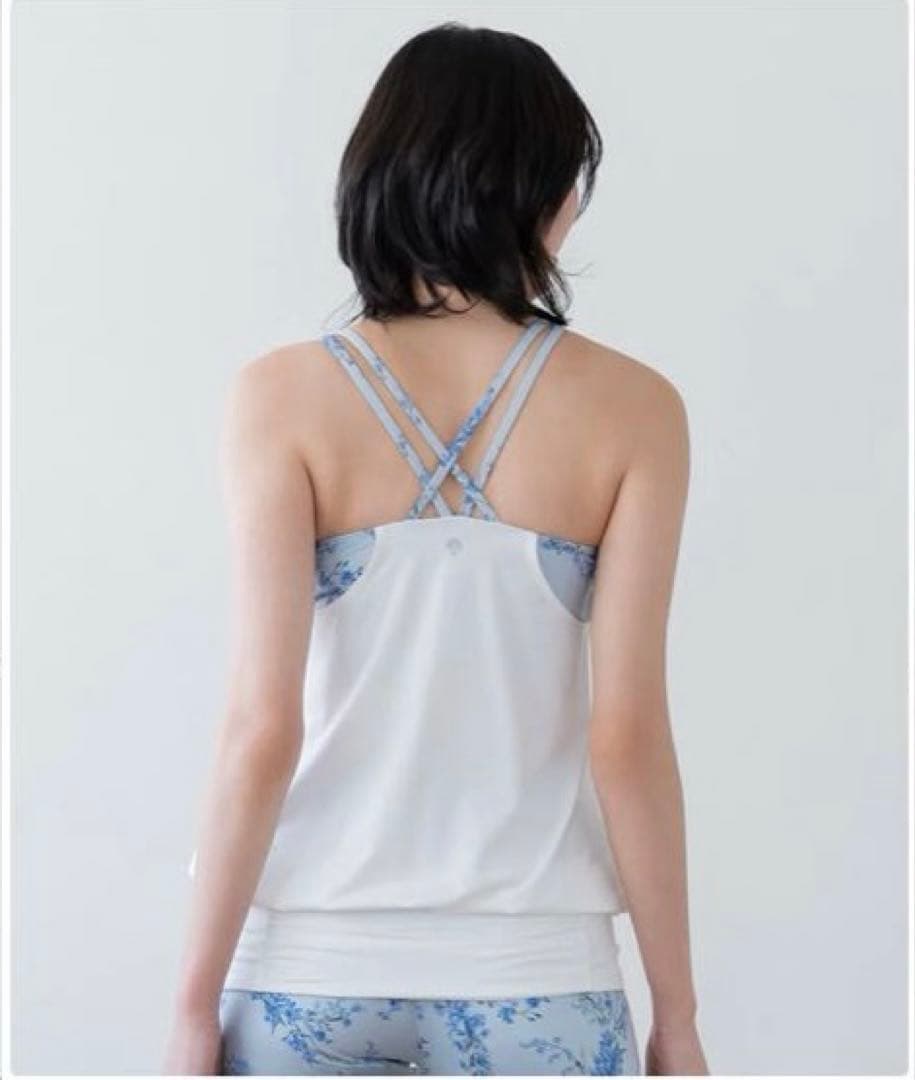 SUKALA】スプリングフラワーカバーキャミソール　わすれな草　Mサイズ