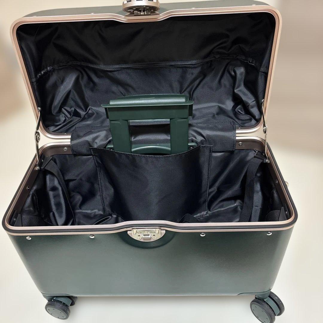 【未使用】スーツケースAir ダークグリーン