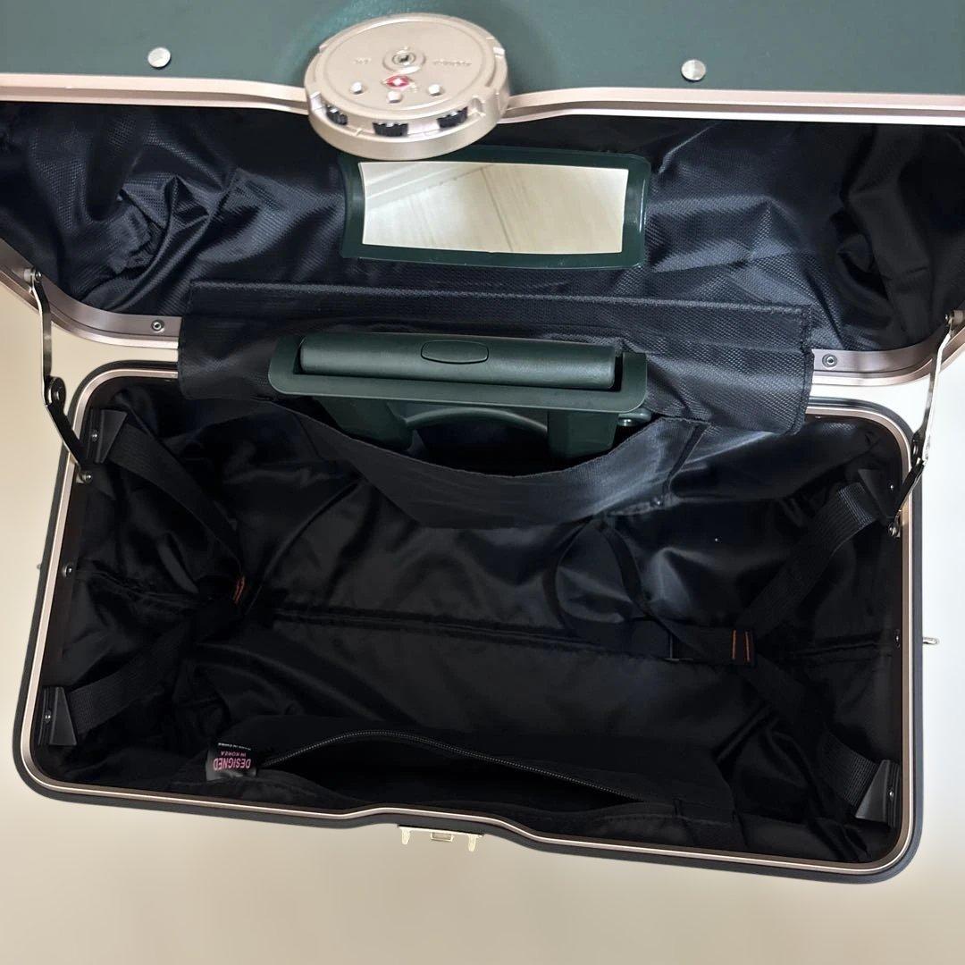 【未使用】スーツケースAir ダークグリーン