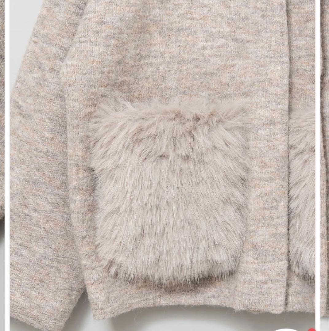 LiSALiSAashiyaリサリサ芦屋　2WAYファーポケットジャケット