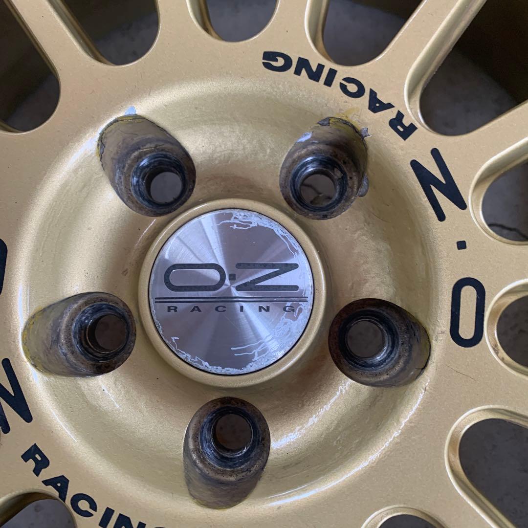 17インチアルミホイール4本セット　OZ RACING プリウス 中古品