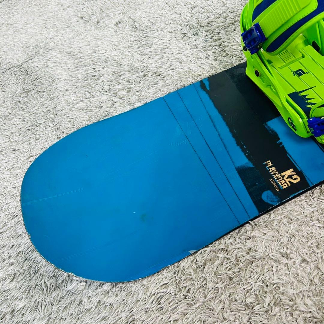 【初心者おすすめ】K2 プレイバック バートン スノーボード セット 158cm