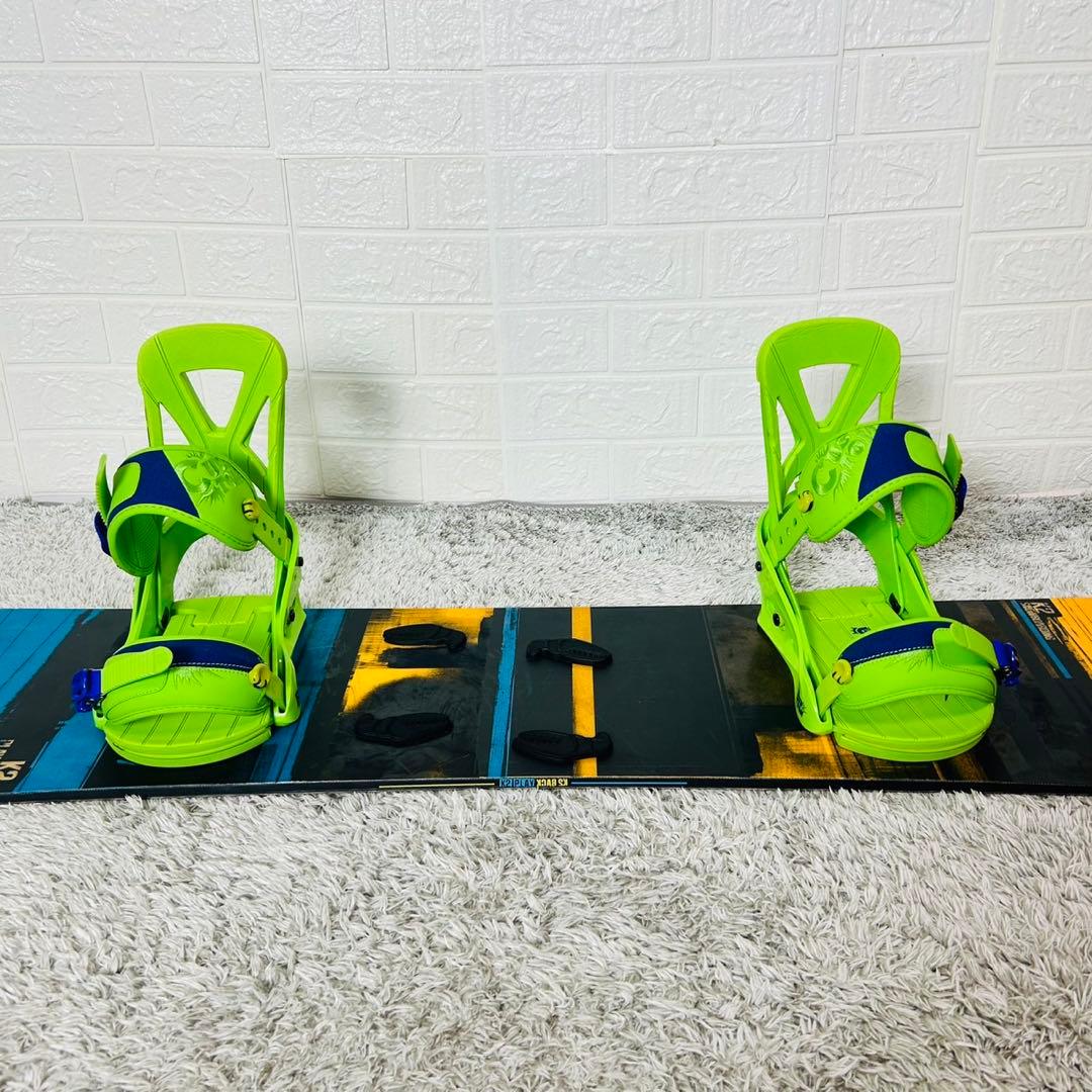 【初心者おすすめ】K2 プレイバック バートン スノーボード セット 158cm