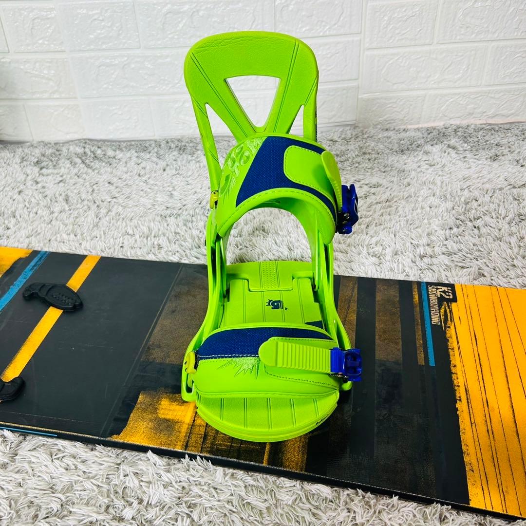 【初心者おすすめ】K2 プレイバック バートン スノーボード セット 158cm