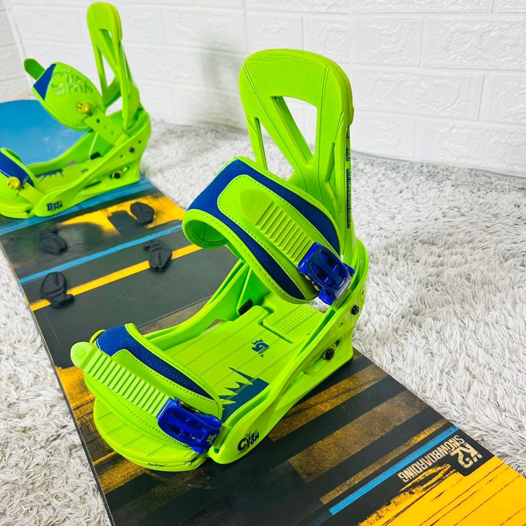 【初心者おすすめ】K2 プレイバック バートン スノーボード セット 158cm