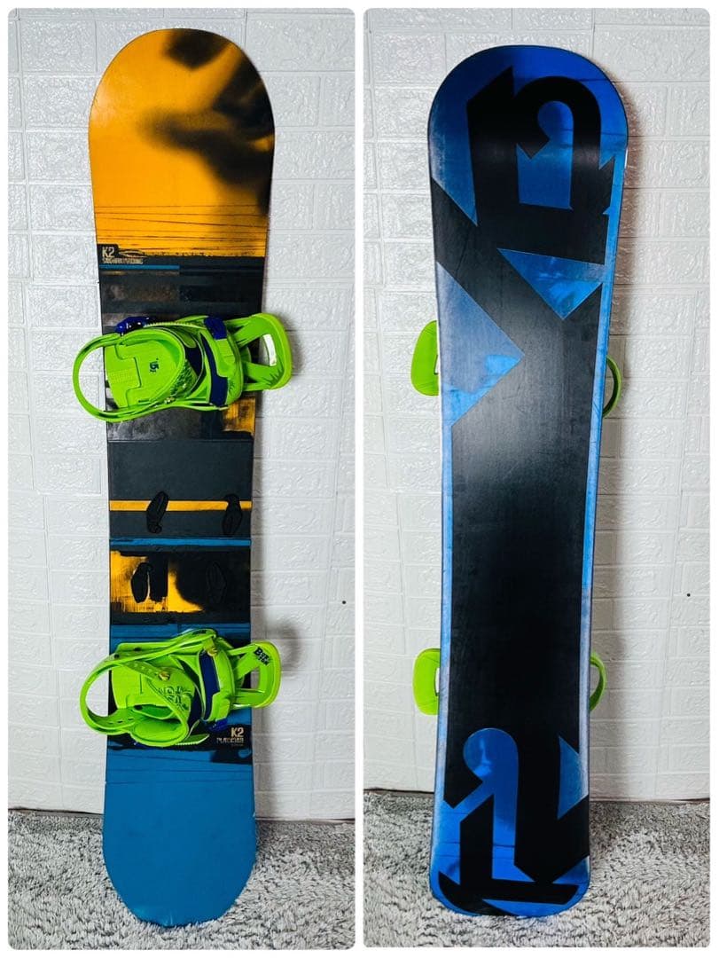 【初心者おすすめ】K2 プレイバック バートン スノーボード セット 158cm