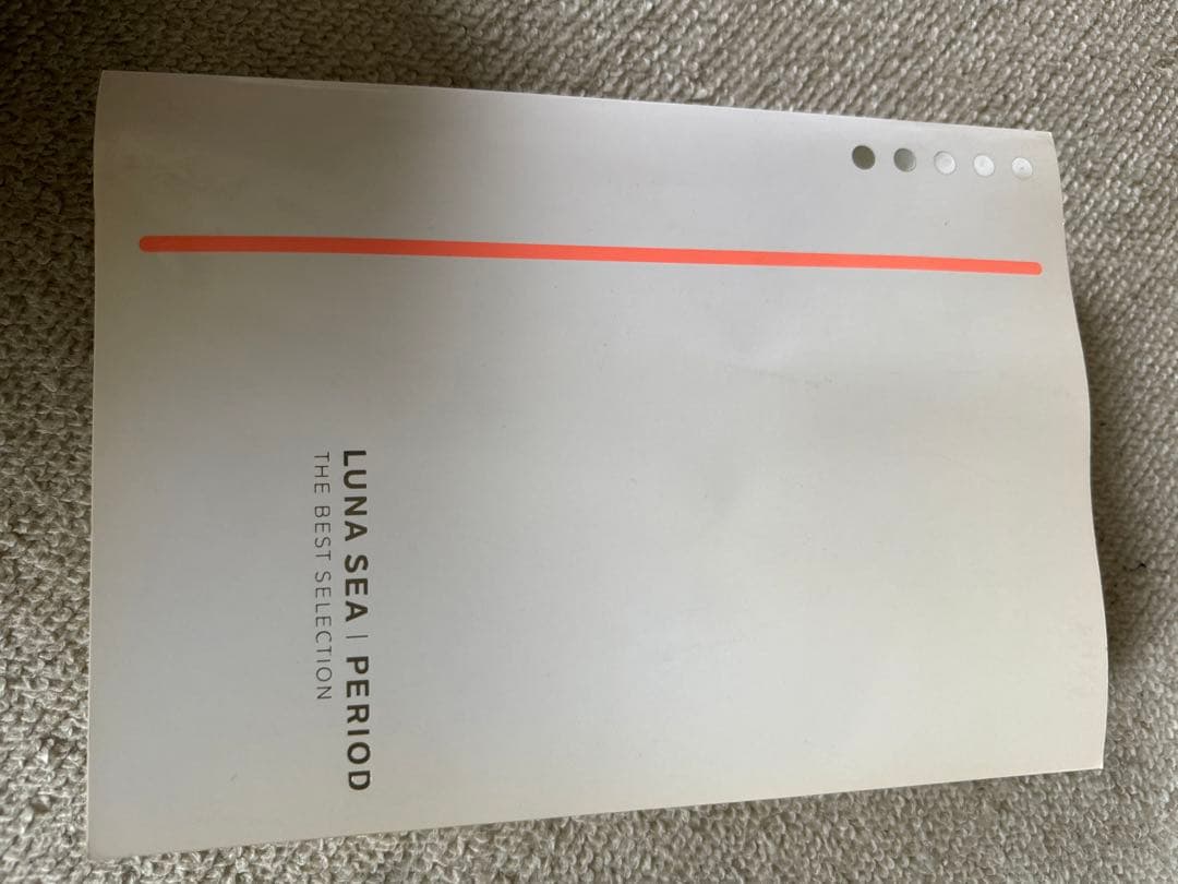 LUNA SEA　PERIOD バンドスコア