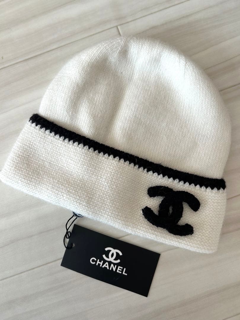 ♡CHANELマークニット帽♡