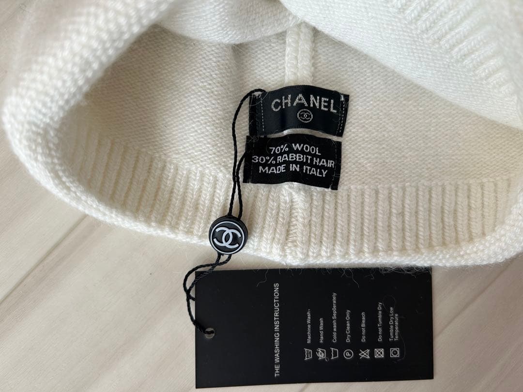 ♡CHANELマークニット帽♡