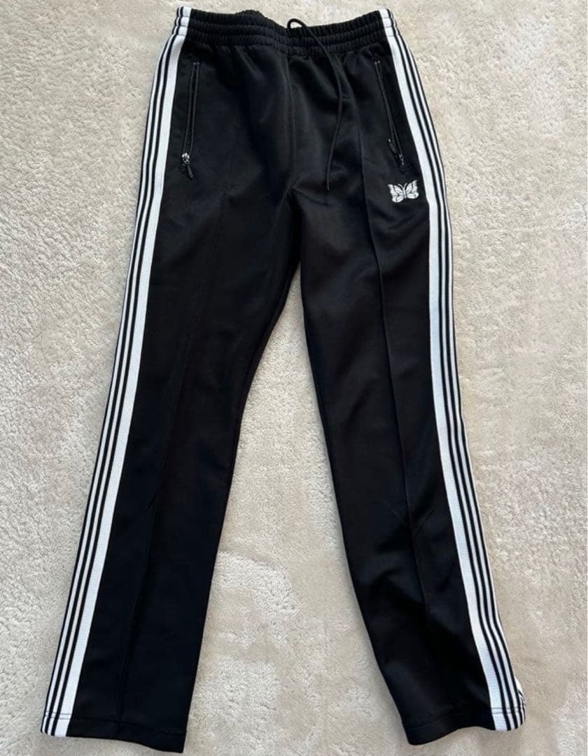 Needles ブラック トラックパンツXS