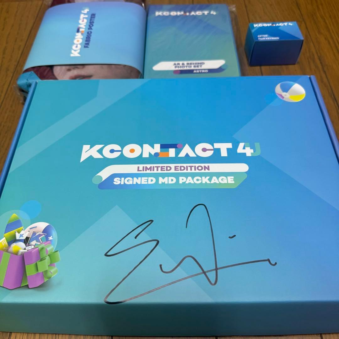 ASTRO KCON officialMD チャウヌ サイン