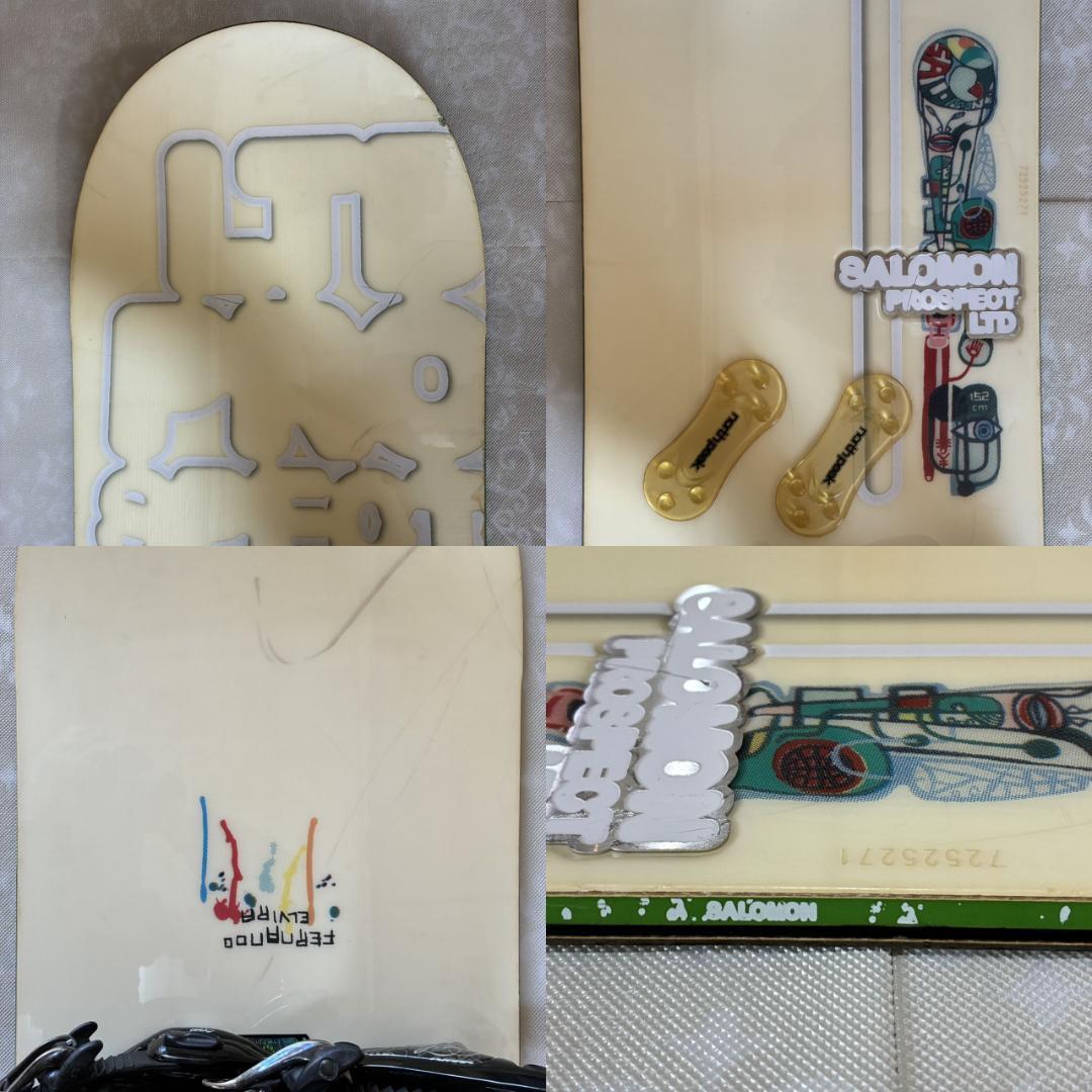 スノーボードSALOMON ビンディングFLUX ブーツHEAD ケース付