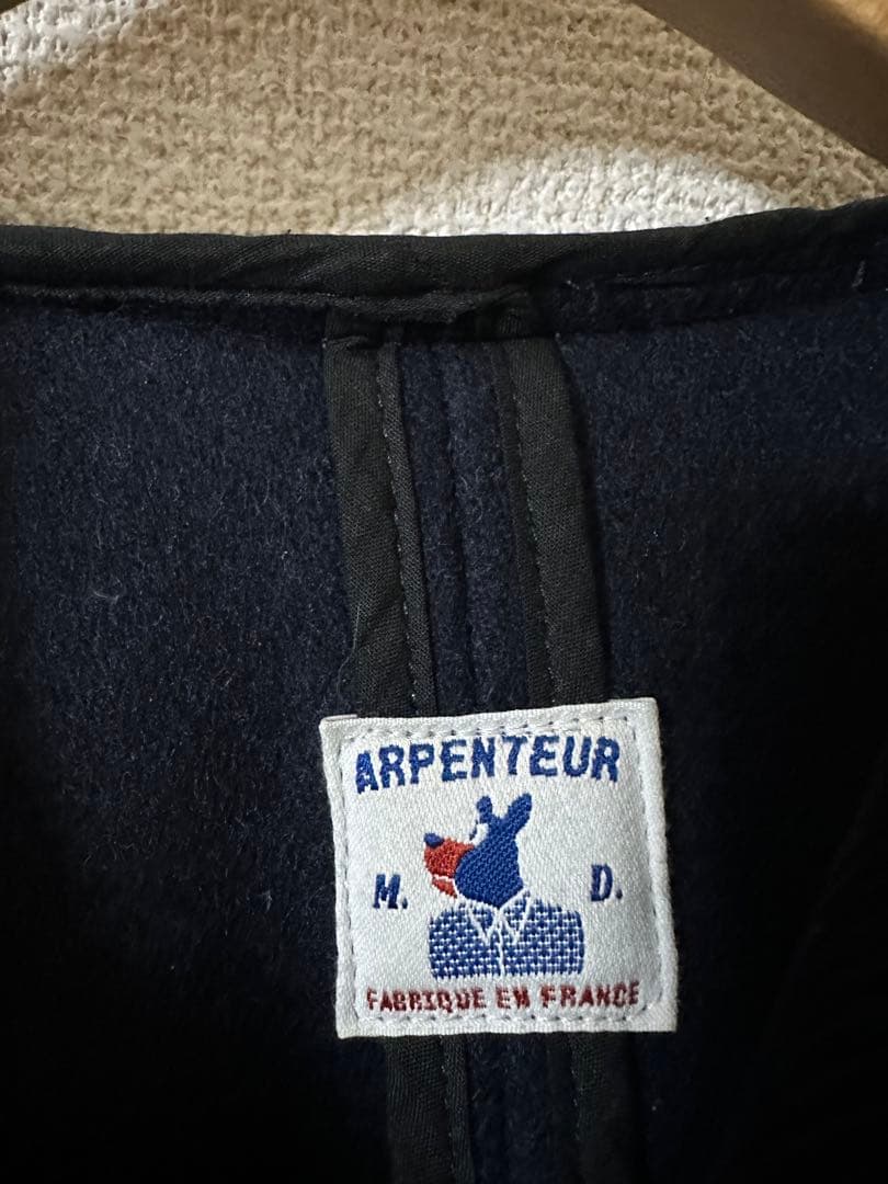 arpenteur ウールメルトンダッフルコート