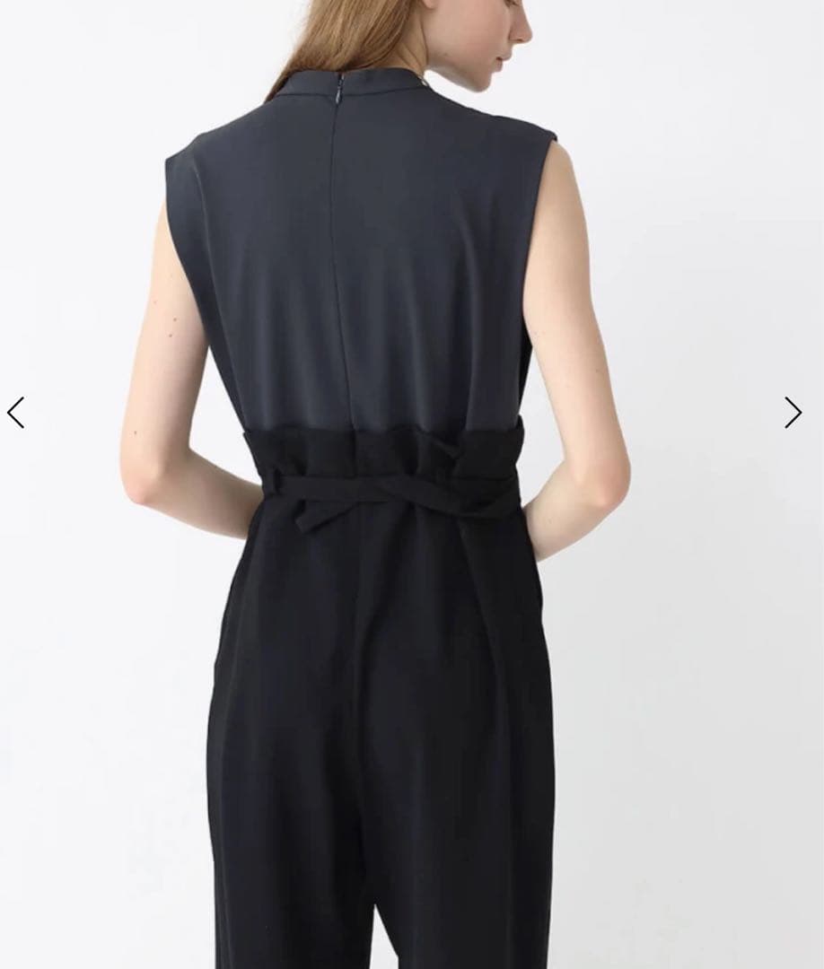 ヤマダヤ Aga チャコールグレー ブラック ノースリーブオールインワン★