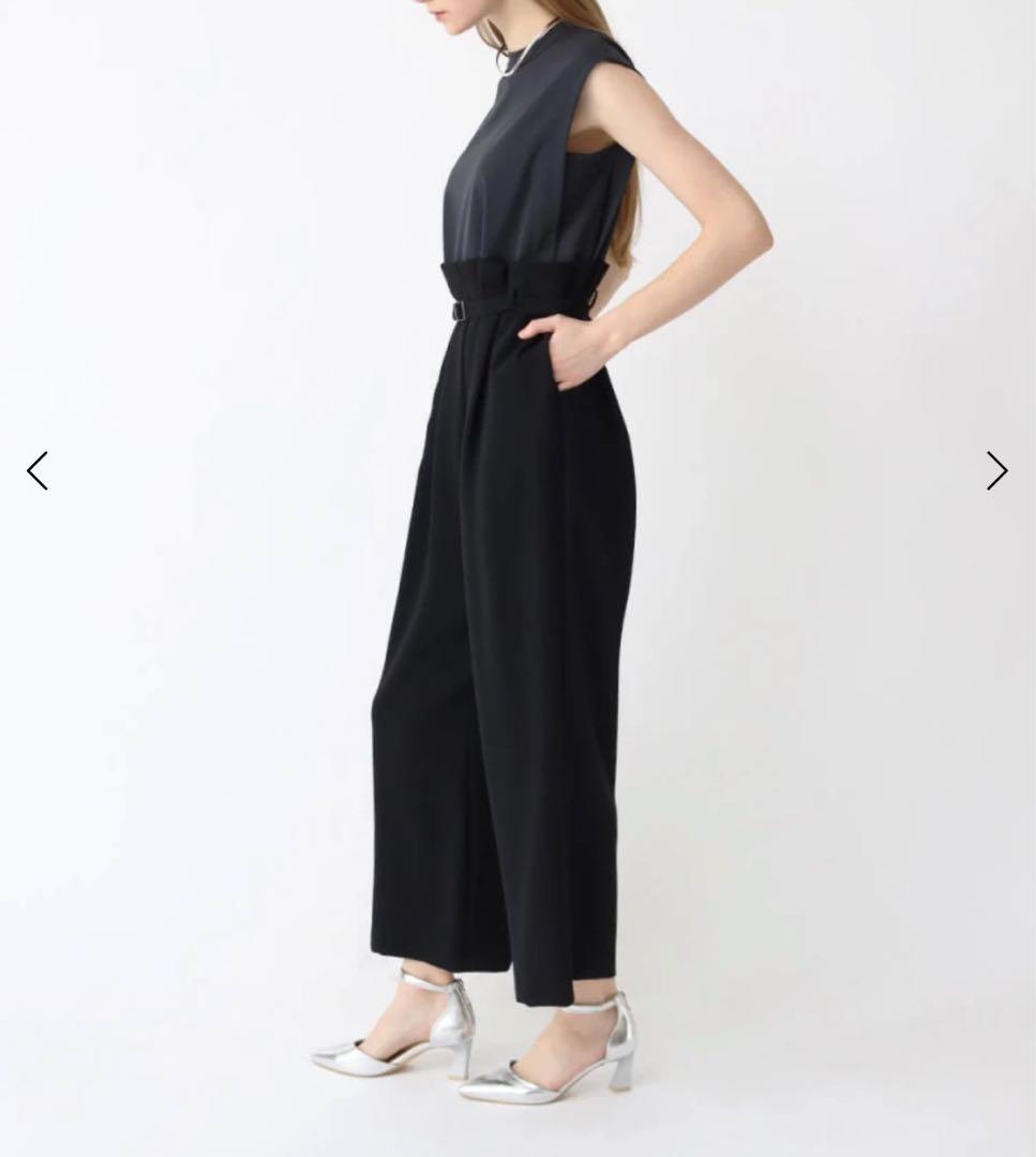 ヤマダヤ Aga チャコールグレー ブラック ノースリーブオールインワン★