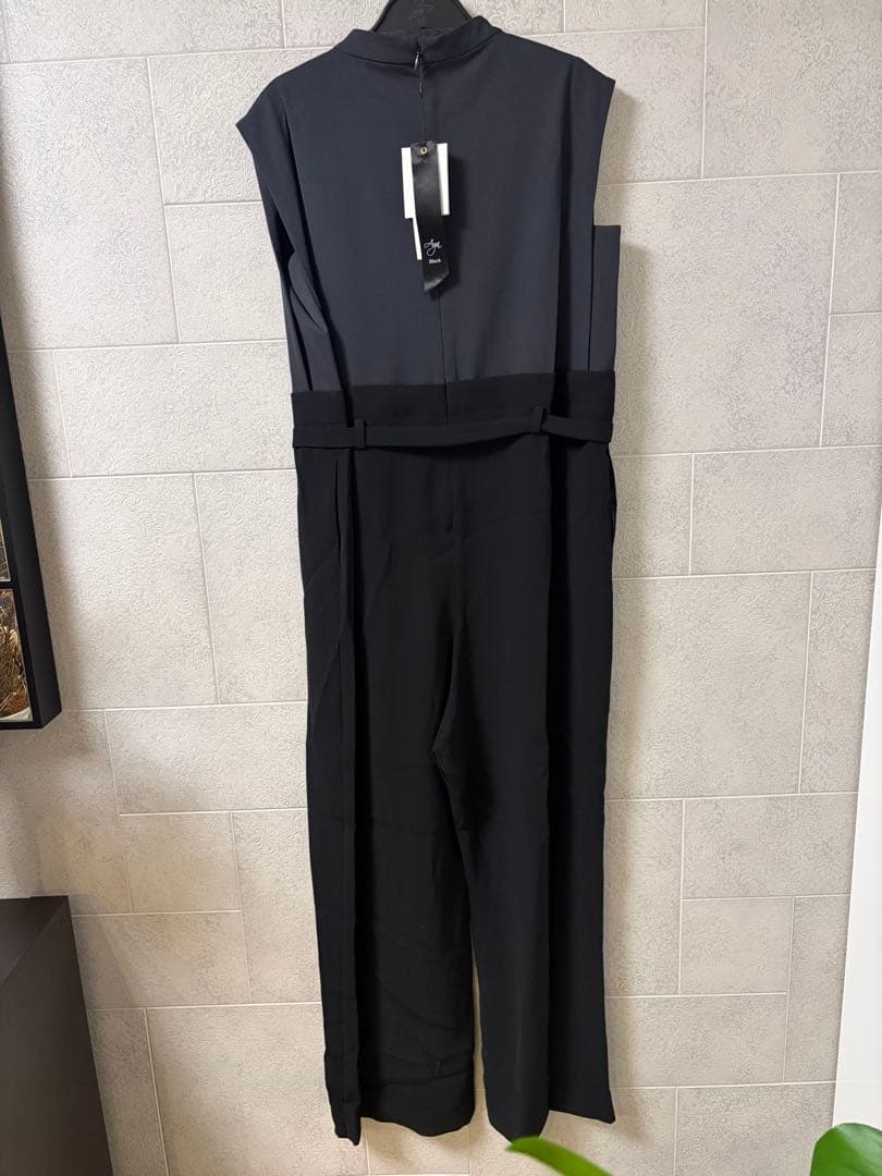 ヤマダヤ Aga チャコールグレー ブラック ノースリーブオールインワン★