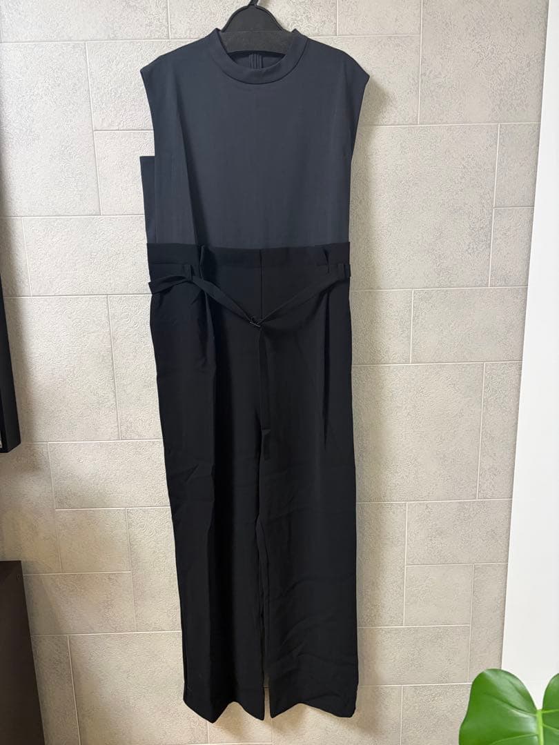 ヤマダヤ Aga チャコールグレー ブラック ノースリーブオールインワン★