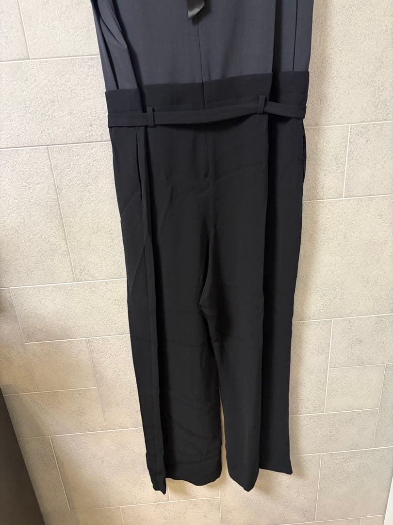 ヤマダヤ Aga チャコールグレー ブラック ノースリーブオールインワン★