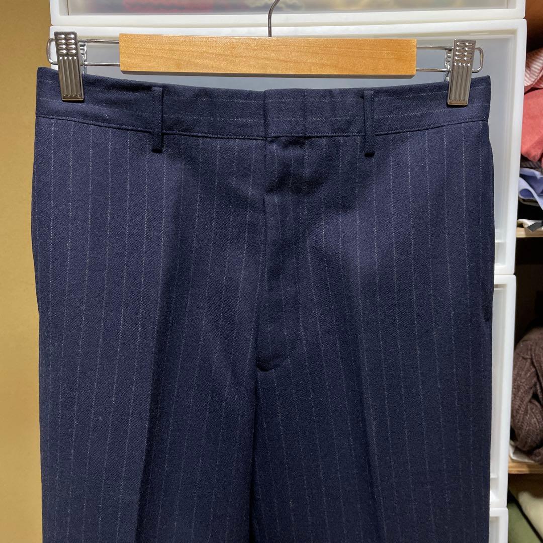 美品 70〜80s Kent 2B 3ピーススーツ チョークストライプ Sサイズ