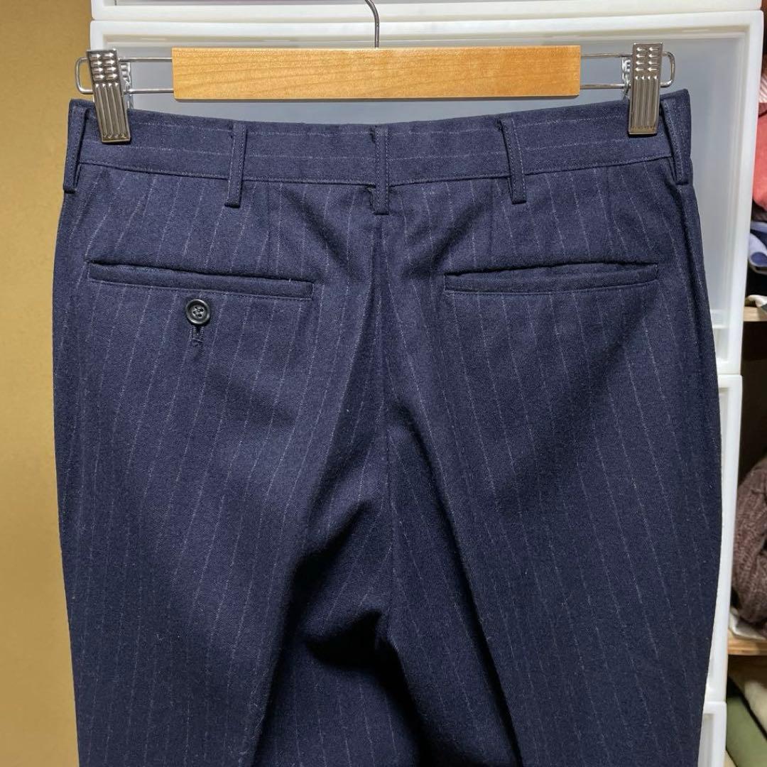 美品 70〜80s Kent 2B 3ピーススーツ チョークストライプ Sサイズ