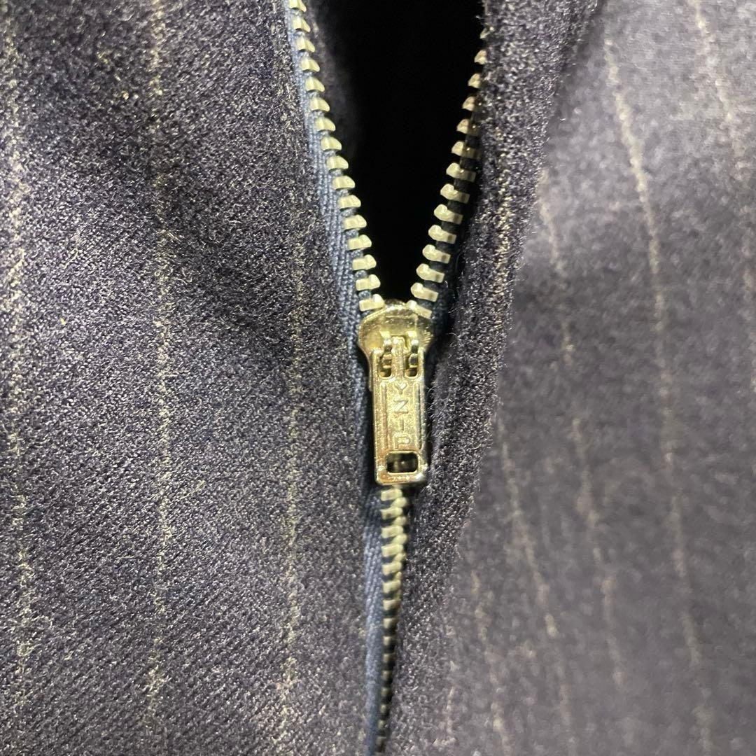 美品 70〜80s Kent 2B 3ピーススーツ チョークストライプ Sサイズ