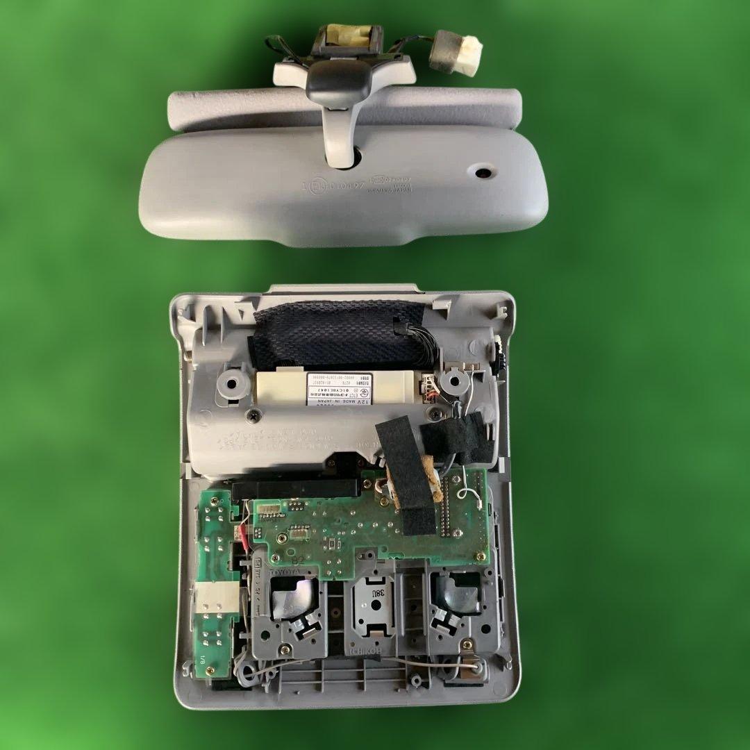 トヨタ　セルシオ30 後期　純正バックミラー&純正ETC本体セット　中古品