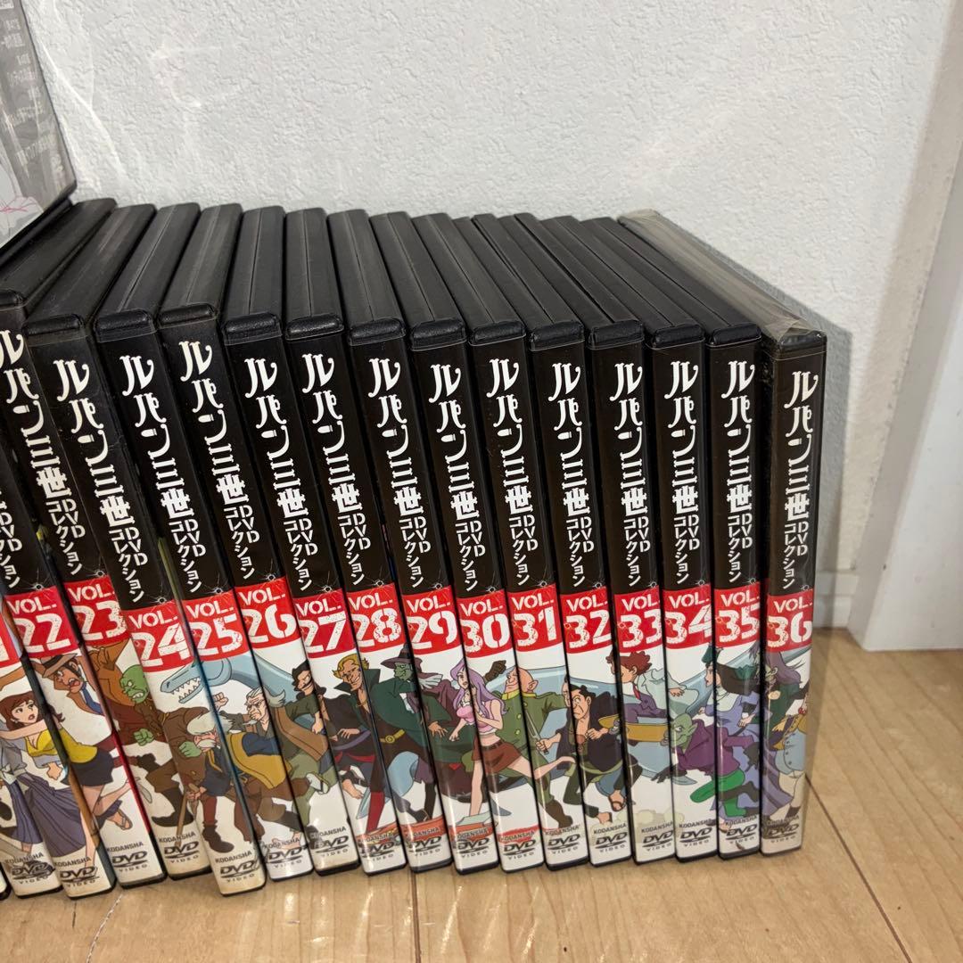 講談社　ルパン三世 DVDコレクション 全57巻セットDVD未開封有