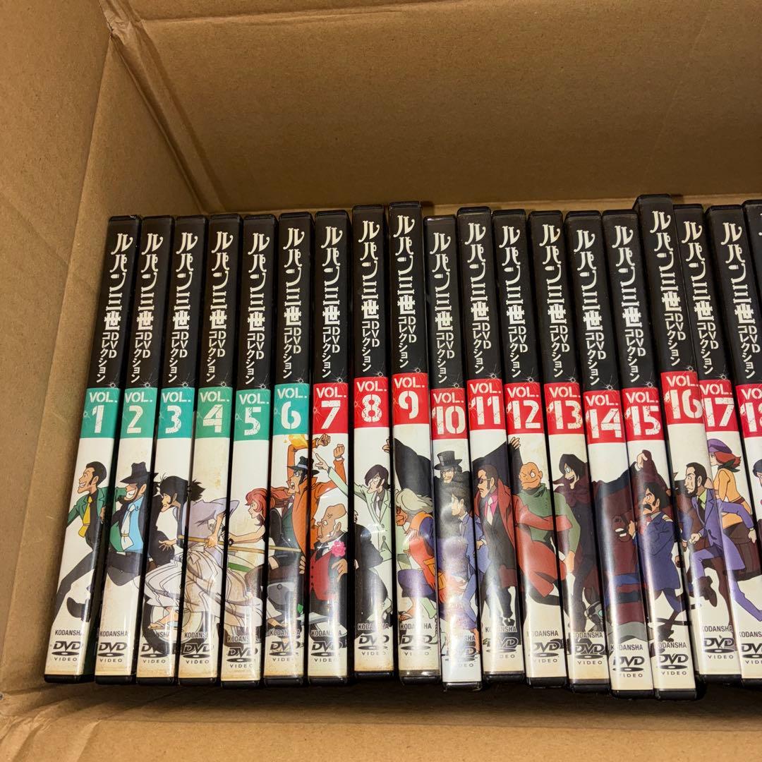 講談社　ルパン三世 DVDコレクション 全57巻セットDVD未開封有