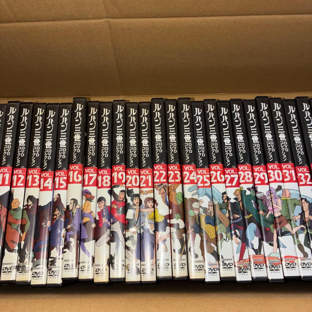 講談社　ルパン三世 DVDコレクション 全57巻セットDVD未開封有