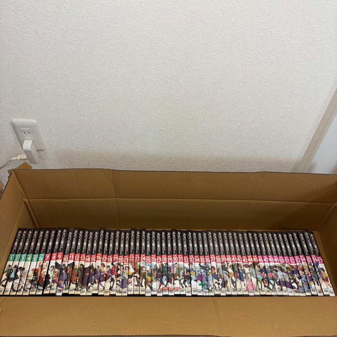 講談社　ルパン三世 DVDコレクション 全57巻セットDVD未開封有