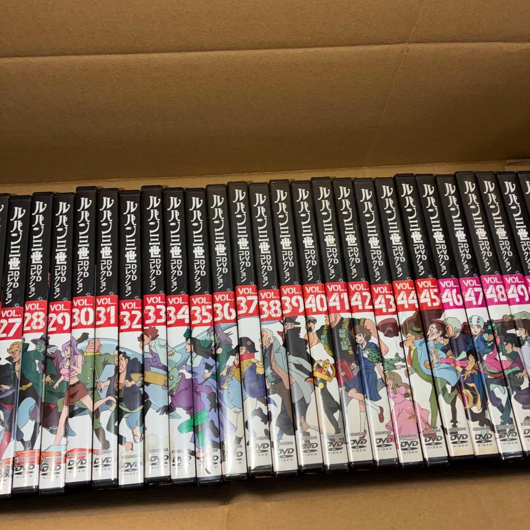 講談社　ルパン三世 DVDコレクション 全57巻セットDVD未開封有