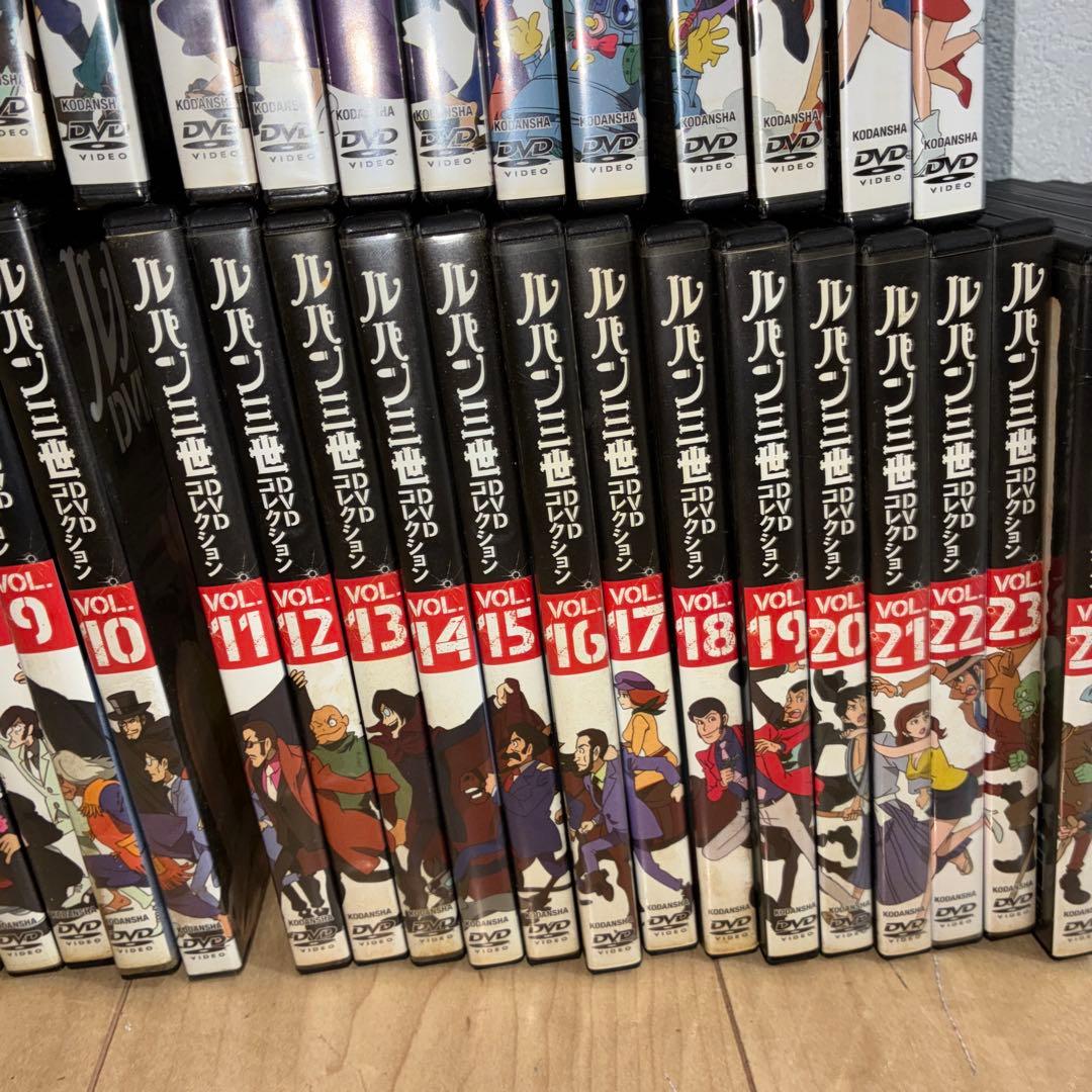 講談社　ルパン三世 DVDコレクション 全57巻セットDVD未開封有