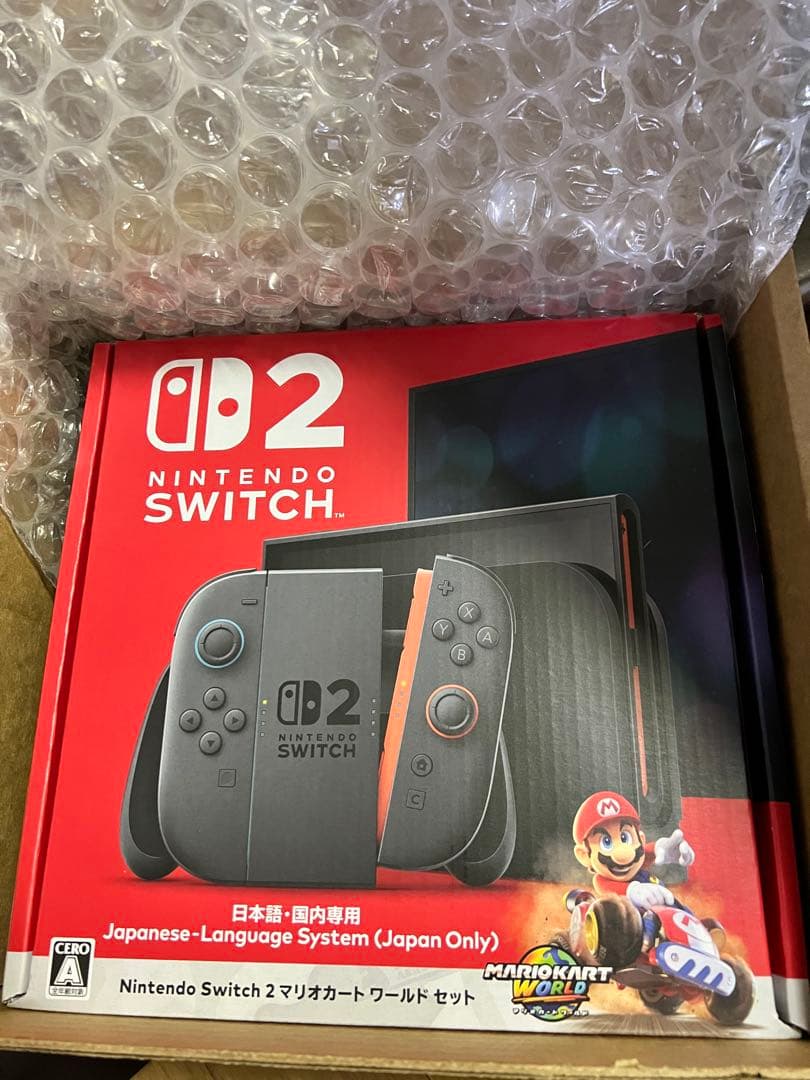 【新品未開封】Nintendo Switch2 日本語 マリオカートワールド