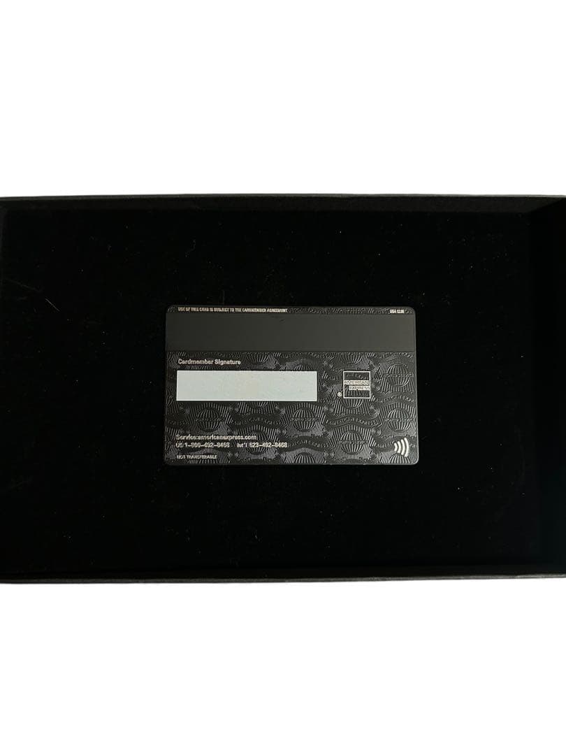 u*と様 ラスト１枚 【業界最安値】アメックス　ノベルティ　ブラック　おもちゃ