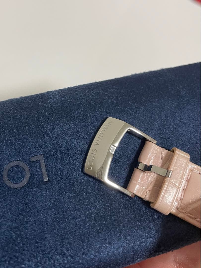 【⭐︎まる⭐︎】タンブール　アリゲーターストラップ M 尾錠付