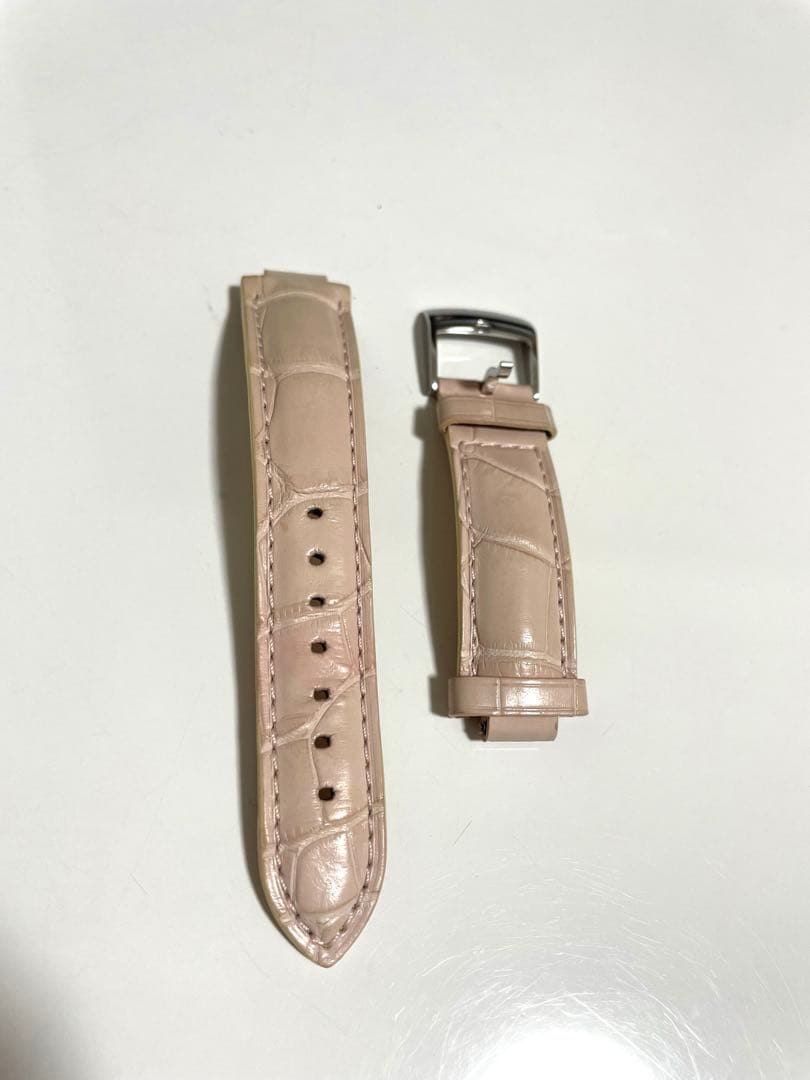 【⭐︎まる⭐︎】タンブール　アリゲーターストラップ M 尾錠付