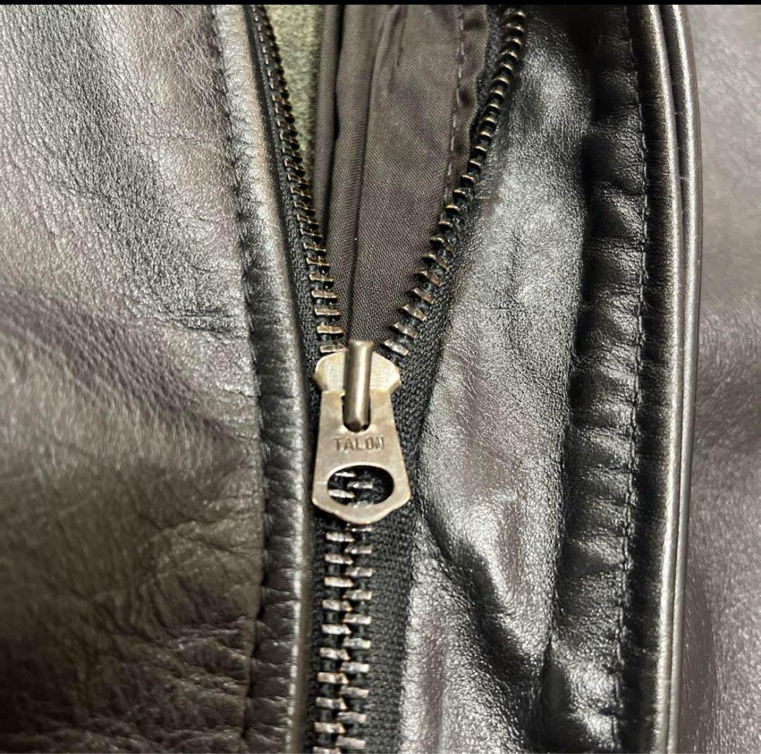 バンソン A-2 A2タイプ 本革 レザー フライトジャケットTALON ZIP