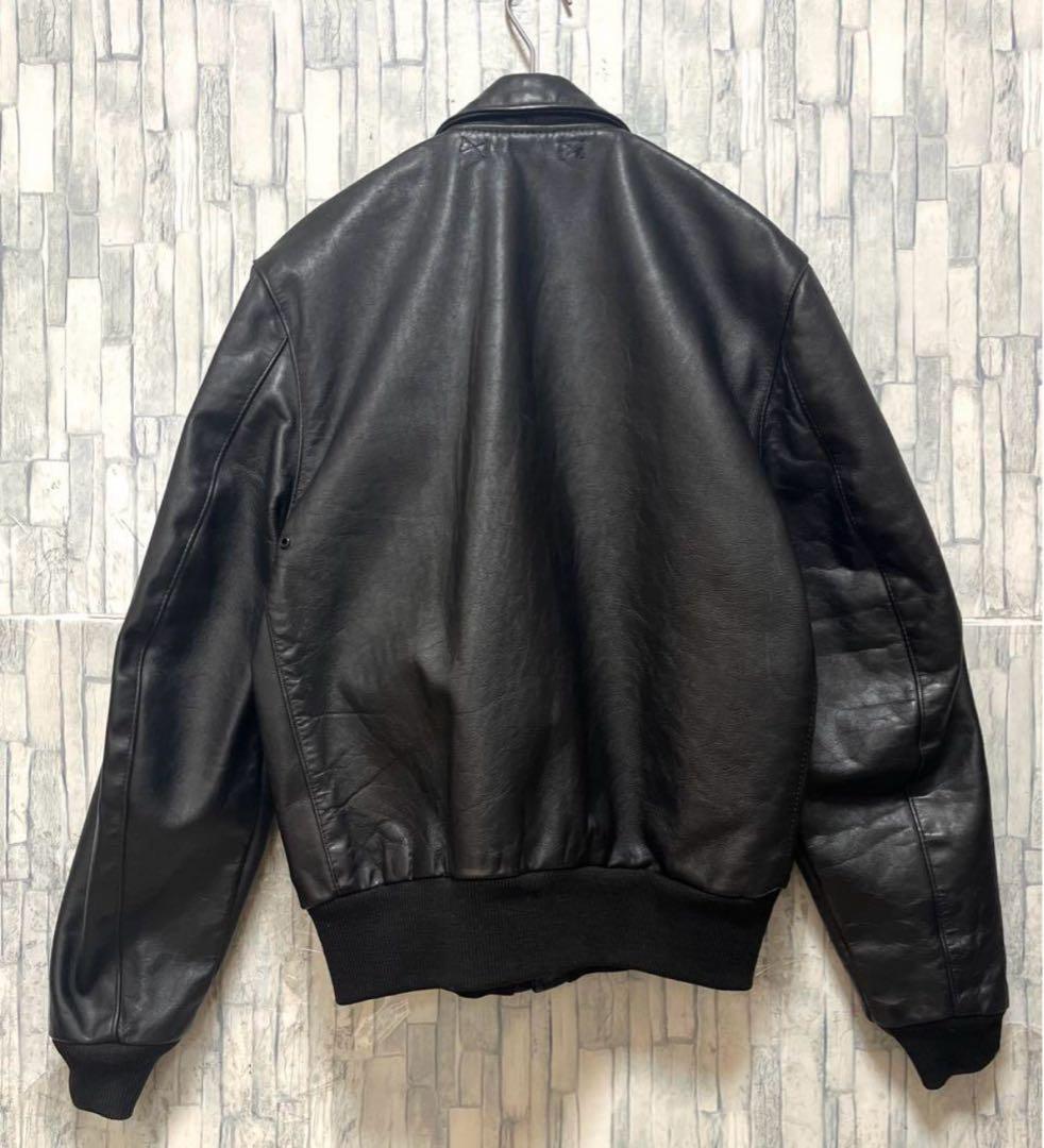 バンソン A-2 A2タイプ 本革 レザー フライトジャケットTALON ZIP