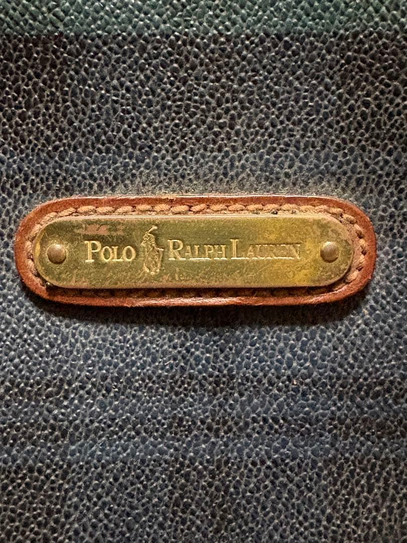 【スーパー】ポロラルフローレン チェック柄ボストンバッグ 大容量