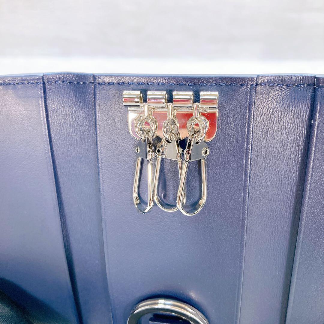 ✨未使用✨PELLE MORBIDA ペッレモルビダ キーケース ラウンド3連