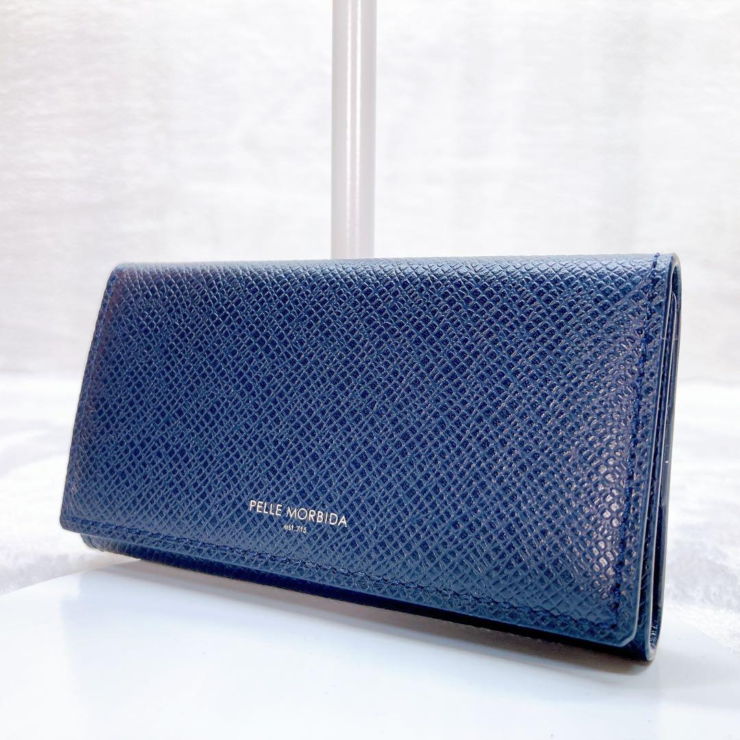 ✨未使用✨PELLE MORBIDA ペッレモルビダ キーケース ラウンド3連