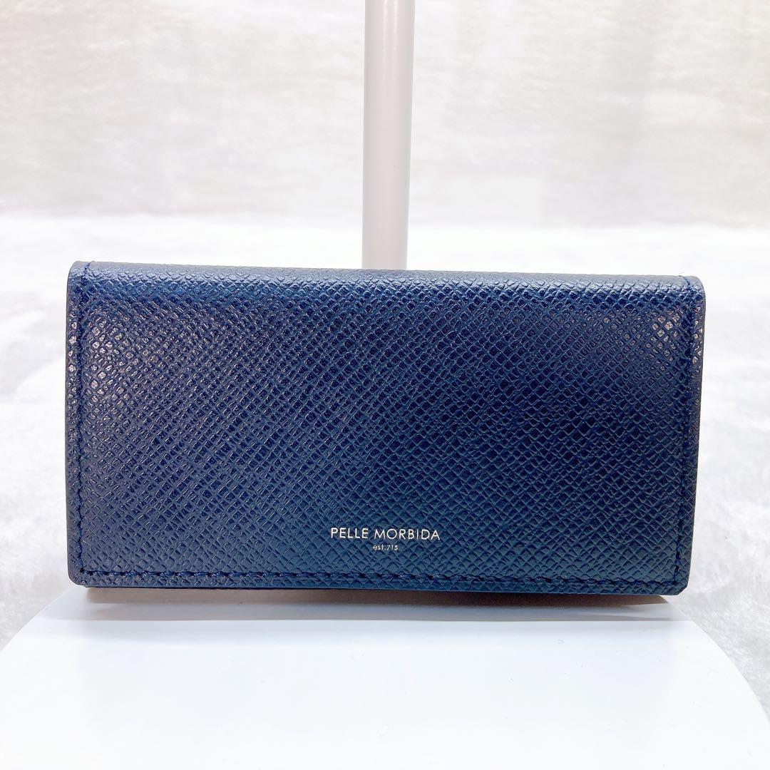 ✨未使用✨PELLE MORBIDA ペッレモルビダ キーケース ラウンド3連