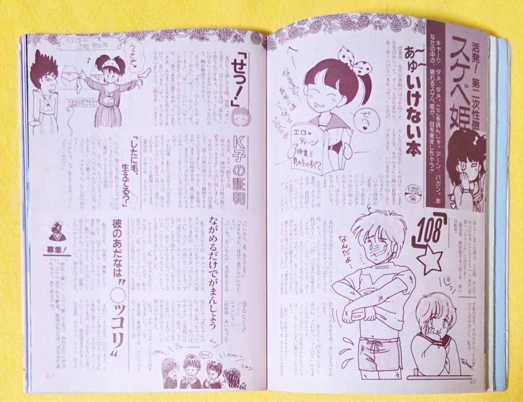 1985年占い雑誌MyBirthday別冊ぱる昭和レトロ岡田有希子マイバースデー