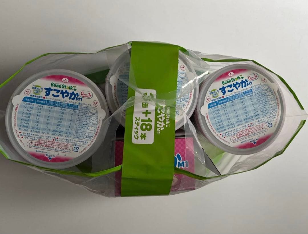 BeanStalk すこやか M1 3缶 + すこやかM1 スティック18本